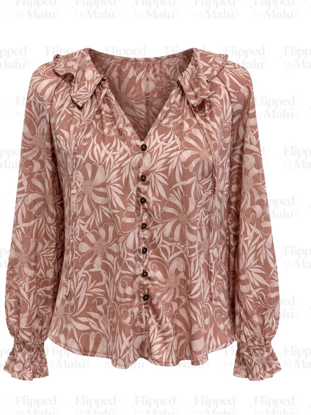 Tunique Bleue for Anthropologie Blouse — Size SP